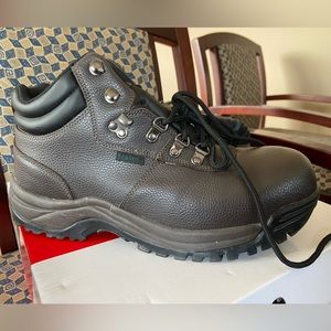 Propet Cliff Walker Weatherproof Boots, Size 10X (2E), Bronco Brown